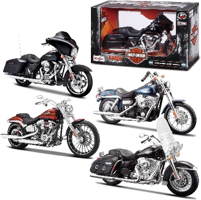 Picture of Maisto Harley Davidson Motorcycle Model (Random Selection) 1/12 Model Bike M32320 1pic