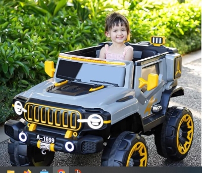 Picture of mini ride-on electric battery toys cars for kids and adults of 10 - 14 years boy girls 1699