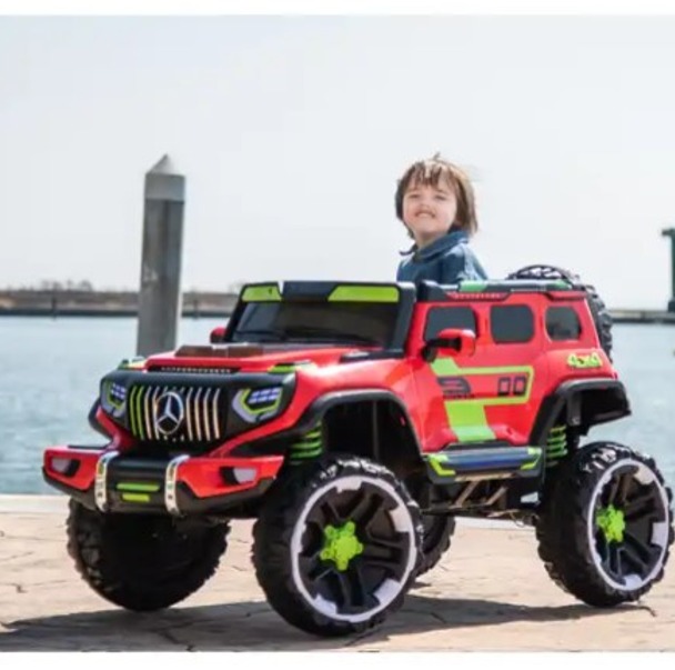 Picture of Dorothy Electric Ride-on Car for Kids with Remote Control – Red – MDX-900