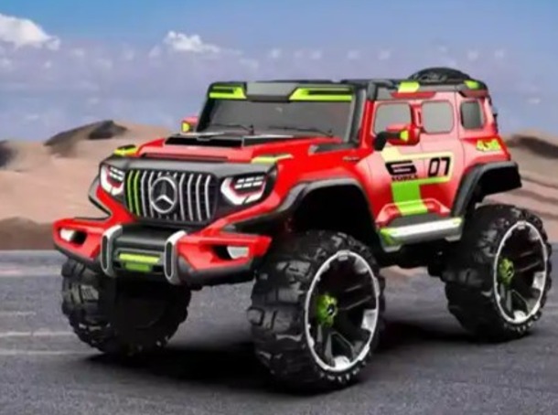 Picture of Dorothy Electric Ride-on Car for Kids with Remote Control – Red – MDX-900