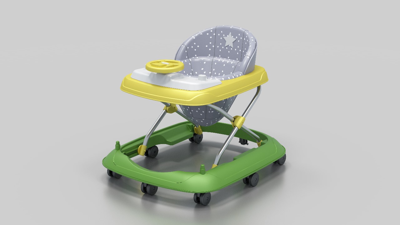 Picture of Tim Tim New Model Baby Walker and Safety Baby Carrier Multifunction Wholesale Price Baby Walker Foldable Baby Walker 10415/10416