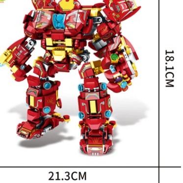 Picture of Iron Man's MK 85 Hulk Buster Armor Puzzle 818 98261 ( 813 Pieces )