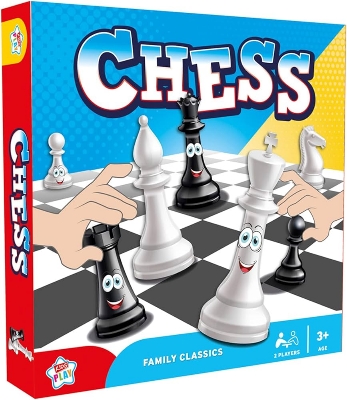 Picture of Kids Play Chess Family Classics Board Games 2 Players First Chess Set Learn 3+
