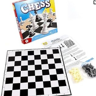 Picture of Kids Play Chess Family Classics Board Games 2 Players First Chess Set Learn 3+