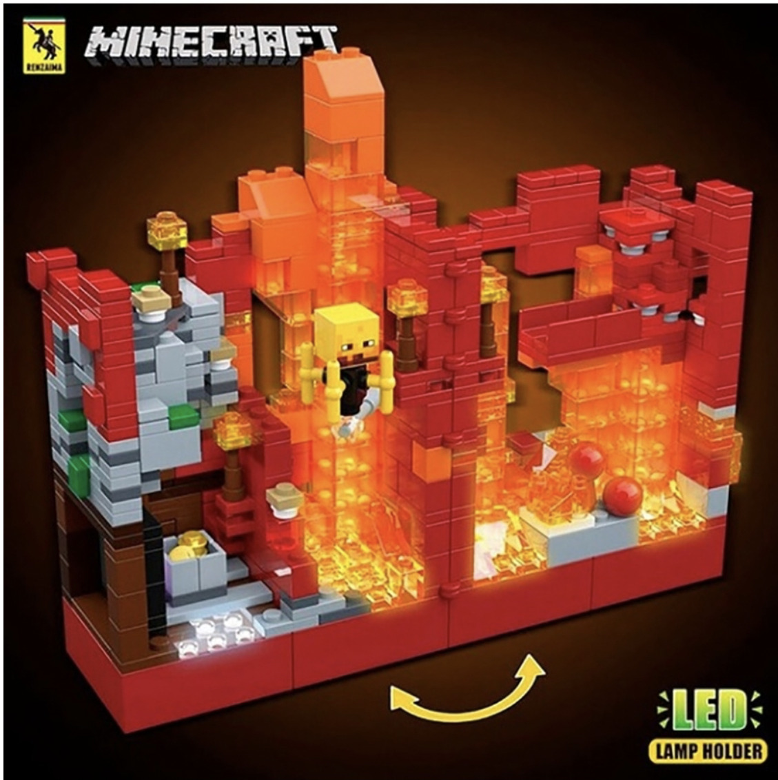 Picture of Constructor MINECRAFT 366 parts