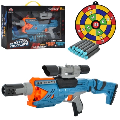 Picture of Blaster Shots Soft Projectiles Launcher 12 Pieces