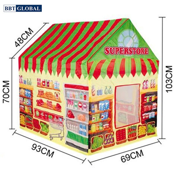 Picture of Children's ball house, food supermarket