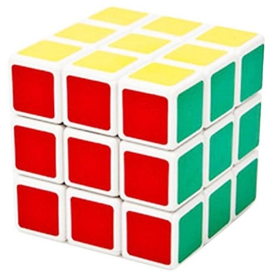 Picture of Exclusive Plastic Rubik's Cube( Small Size) - Multi-color
