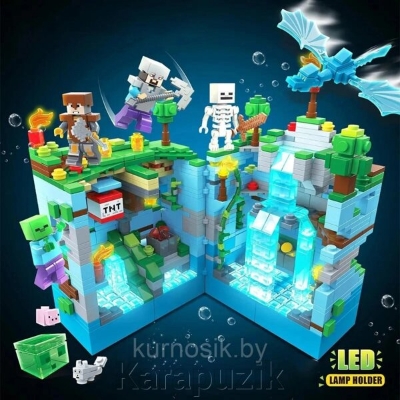 Picture of 898 Pcs Minecraft Designer Battle for Fortress  Toy for Kids (696)