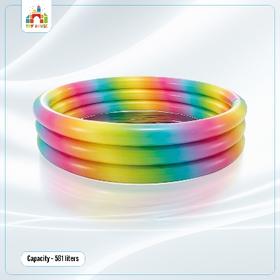 Picture of Intex 58449NP Sunset Glow Baby Pool Rainbow Swiming Pools -168x38 cm