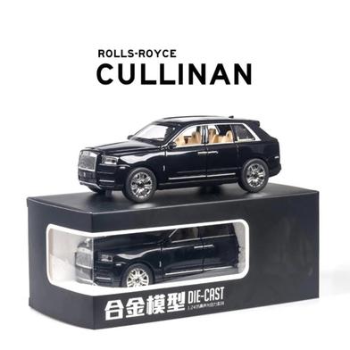 Picture of 1:24 Rolls Royce Cullinan Diecast Metal Car Luxury SUV Alloy Model Car Simulation Sound Light Toy For Kids Gift
