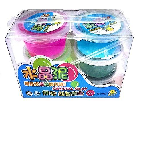 Picture of Slime Clay DIY Crystal Mud Magic for Kids Toys 6pcs, Random Color