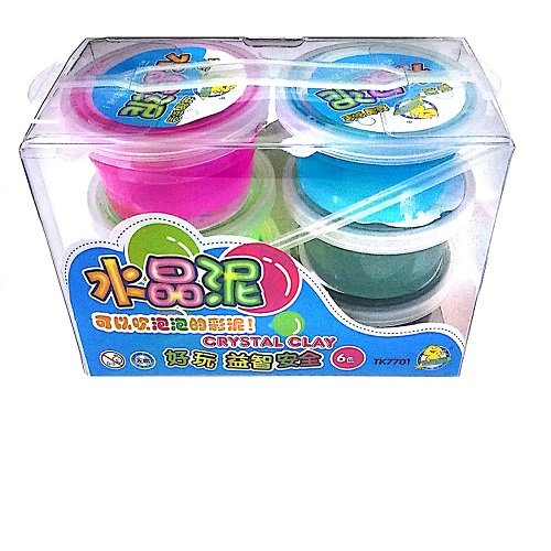 Picture of Slime Clay DIY Crystal Mud Magic for Kids Toys 6pcs, Random Color