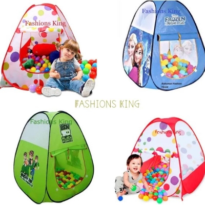 Picture of Tent Play House Toy With 50 Ball Set for Kids- Multicolor
