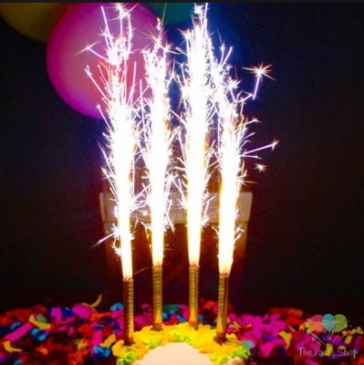 Picture of Spark candle-3pc/jorna mom/fire spark candle for birthday and party celebration-(12cm)-3pc