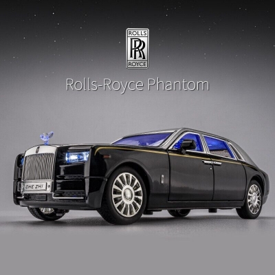 Picture of 1:24 Rolls Royce Phantom Mansory Family Alloy Car Toy Car Metal Collection Model Car Sound and light Toys For Children Gift