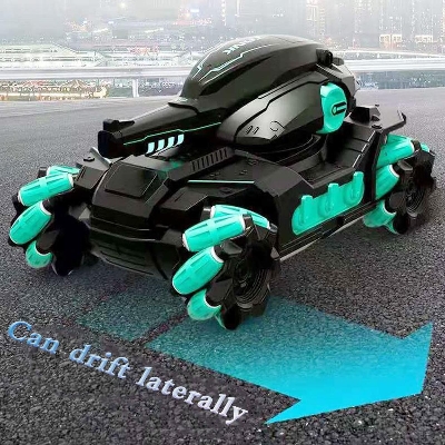 Picture of Remote control rechargeable 360 degree rotation water launch drifting stunt car equipped with USB cable rechargeable battery