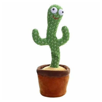Picture of Dancing cactus talking cactus Stuffed Plush Toy Electronic toy with song plush cactus potted toy Early Education Toy For kids