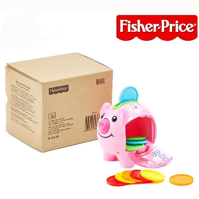 Picture of Fisher-Price Piggy Bank Smart Stages Laugh & Learn Interactive Baby with Songs and Sounds for Kids 6 Months and Up DGC34