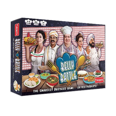 Picture of FUNSKOOL Belly Battle Games Multiplayer Restaurant Themed Strategy Game