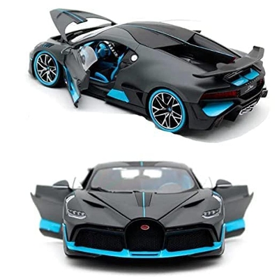 Picture of DIVUE Bugatti Toys Car Metal For Kids With Openable Doors Flashing Light and Musical Sound Die Cast Metal Car