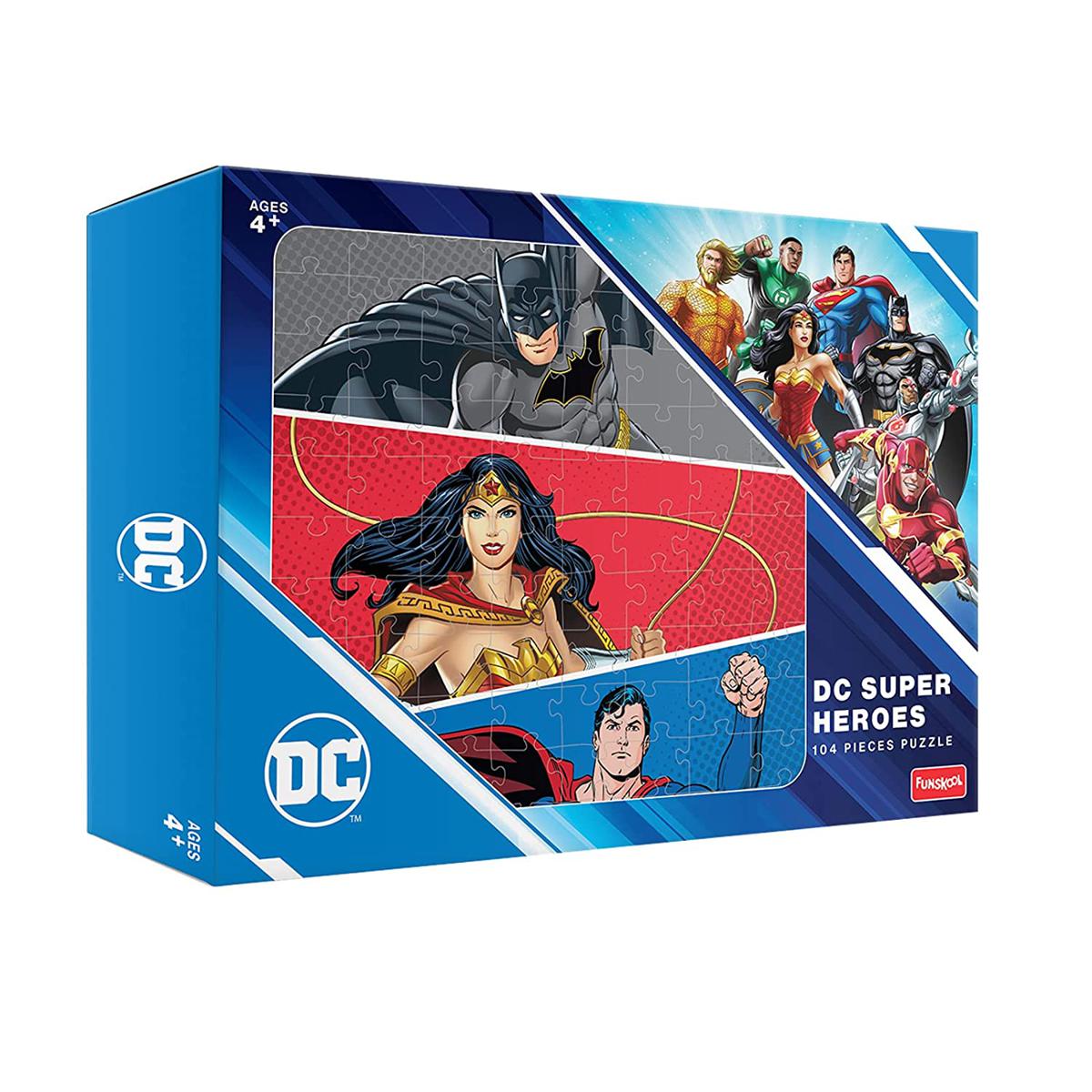Picture of FUNSKOOL DC SUPER HEROES – 104 PCS JIGSAW PUZZLES