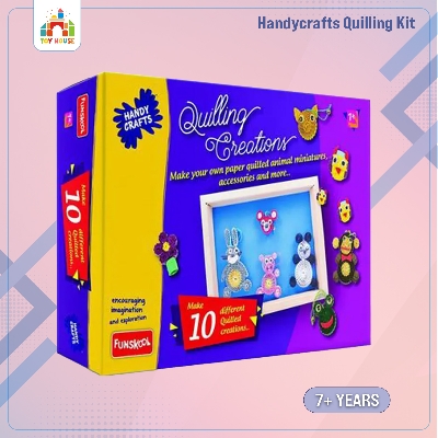 Picture of FUNSKOOL-Handycrafts Quilling Creations Art and Craft Kit Make Your own Kit