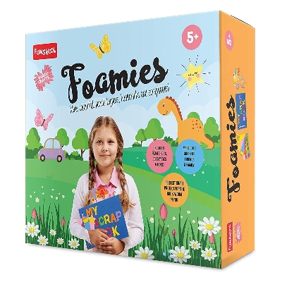 Picture of FUNSKOOL HANDICRAFTS FOAMIES MAKE CUTE AND PERSONALISED Make Cute AND PERSONALISED CRAFT