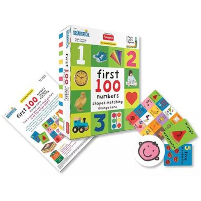 Picture of FUNSKOOL MY FIRST 100 NUMBERS SHAPE BINGO GAME