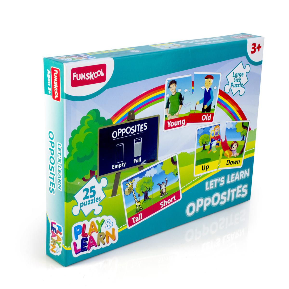Picture of FUNSKOOL P&L Opposites Puzzle play set