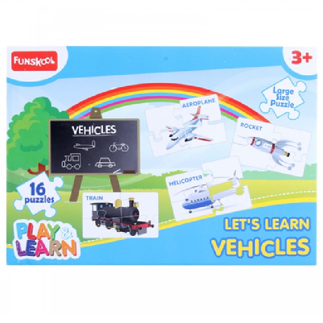 Picture of FUNSKOOL Puzzle  P&L Transport Vehicles