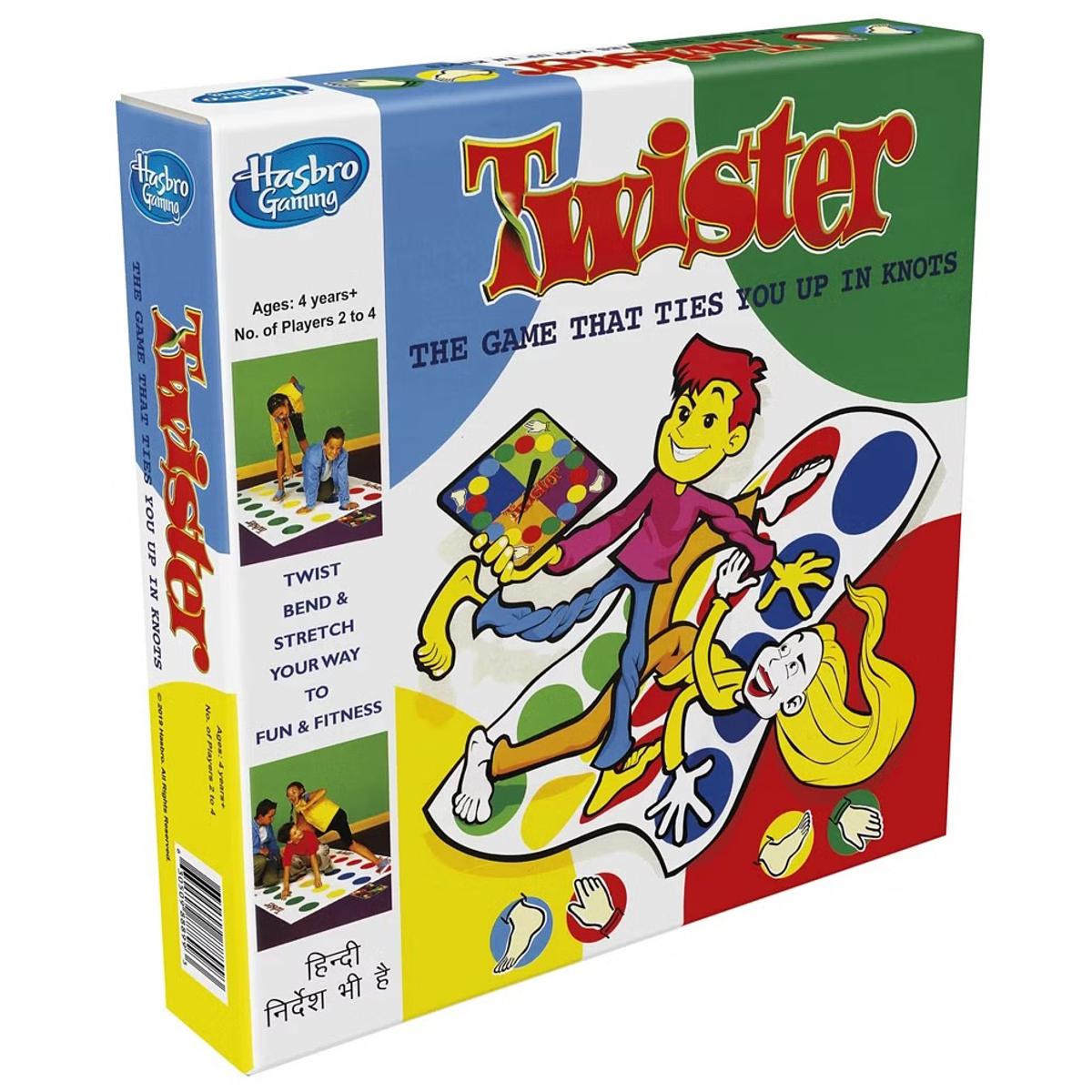 Picture of Hasbro Twister Party Puzzle Game For Family and Friends- E8271