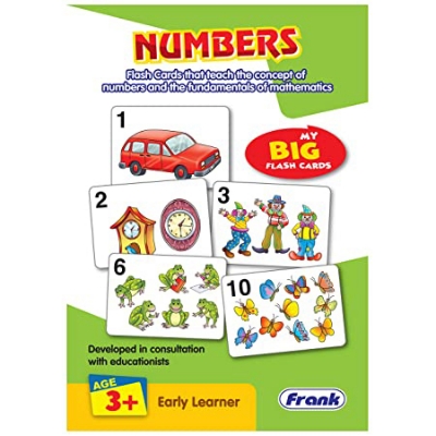 Picture of NUMBERS- MY BIG FLASH CARDS FOR KIDS- 10168
