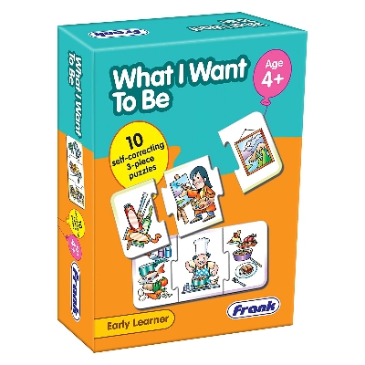 Picture of What I Want to Be Puzzle – 30 Pieces Early Learner Matching Puzzles for Kids Educational Toys-10341