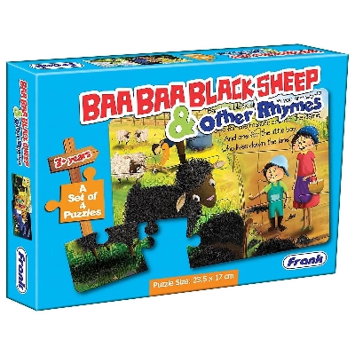 Picture of PUZZLES BAA BAA BLACK SHEEP & OTHER RHYMES -14402