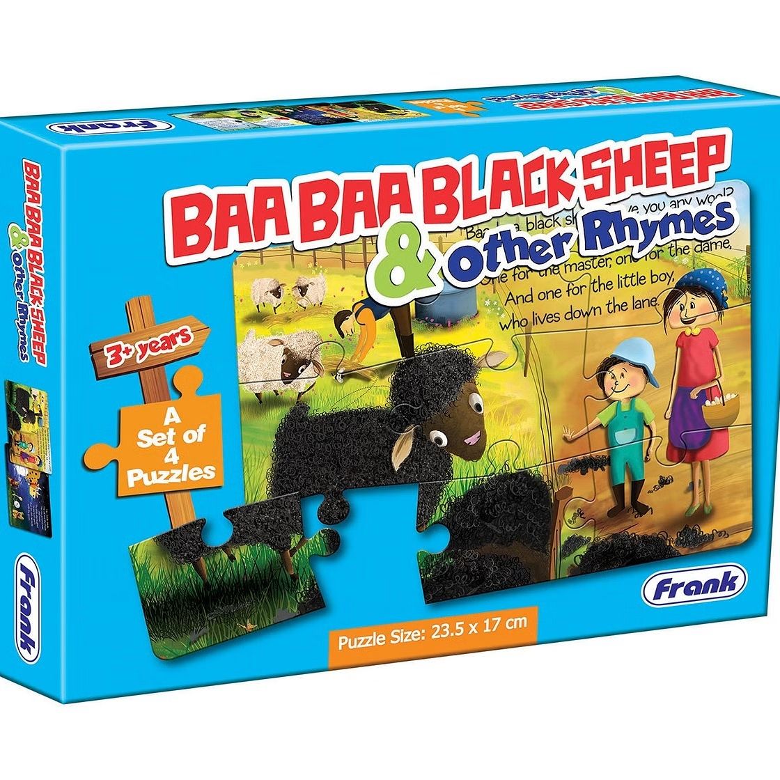Picture of PUZZLES BAA BAA BLACK SHEEP & OTHER RHYMES -14402