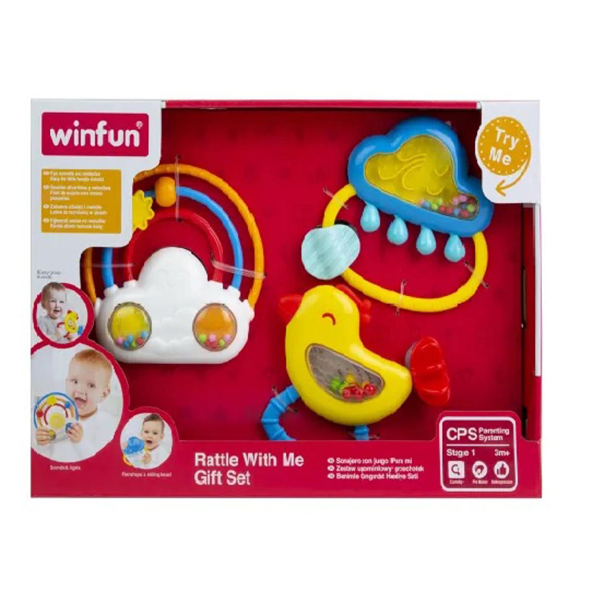 Picture of Winfun 003030 Rattle With Me Gift Set