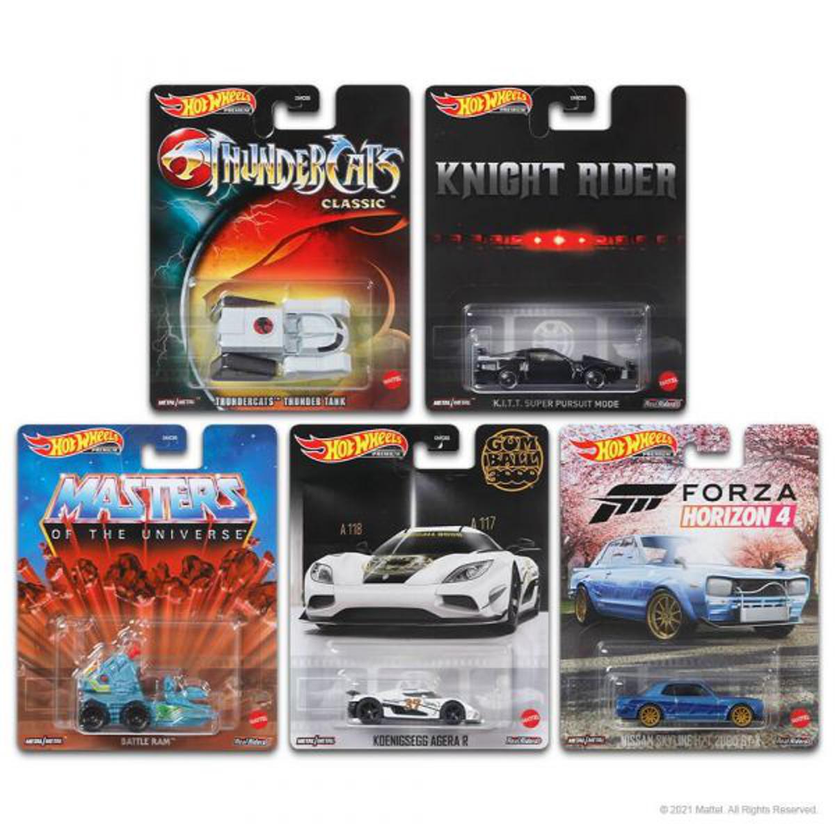 Picture of Hot Wheels Entertainment Car Asst Pull Car For Kids-DMC55