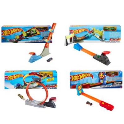 Picture of Hot Wheels Classic Stunt Set Assortment-FTH79
