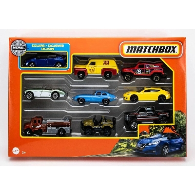 Picture of Mattel Matchbox Pull Car 9Pk Asst Toys 2018- X7111