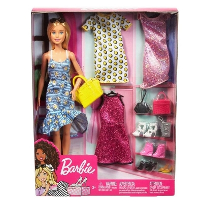 Picture of Barbie Nin Outfit Combines Playset Doll And Accessories-GDJ40