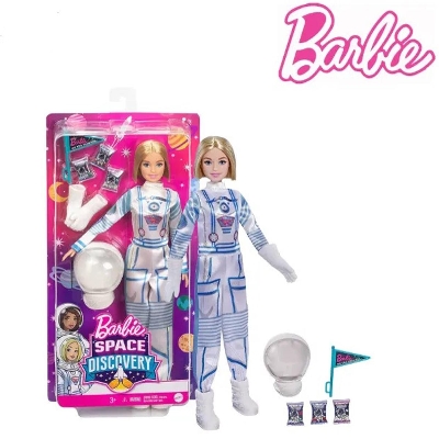 Picture of Barbie Space Discovery Astronaut Doll And Accessories Playset-GTW30