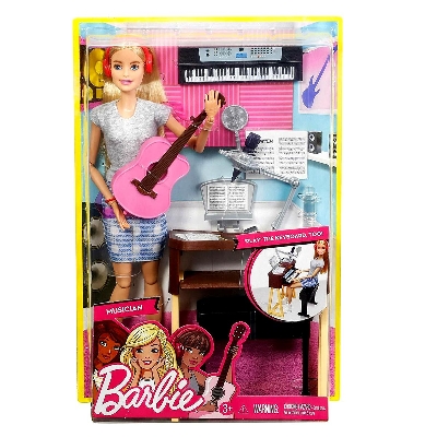 Picture of Barbie Musician Doll & Playset For Kids-FCP73