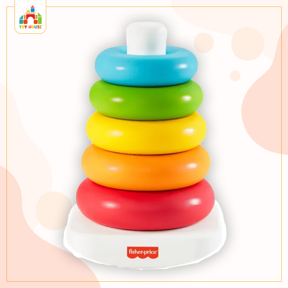 Picture of Fisher-Price Rock-a-Stack-GRF09 For Kids