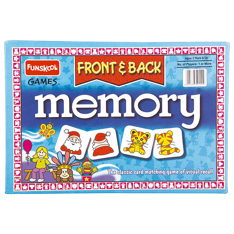 Picture of FUNSKOOL Memory Fronts and Back Board Game Accessories For Kids