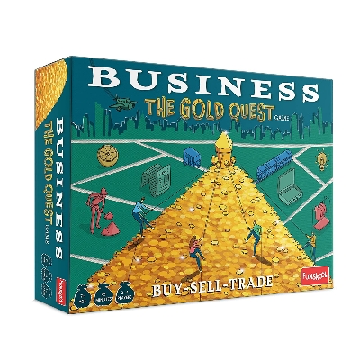 Picture of FUNSKOOL BUSINESS THE GOLD QUEST MULTIPLAYER STRATEGY BOARD GAME FOR KIDS