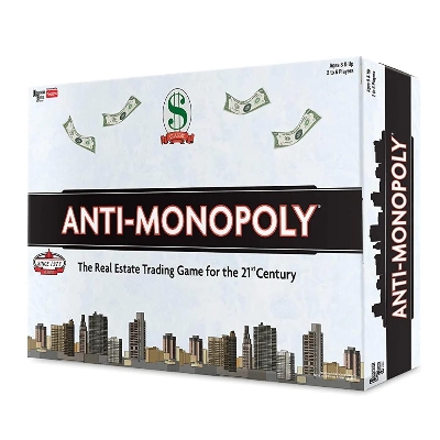 Picture of FUNSKOOL ANTI MONOPOLY Games The Classic Real Estate Trading Game Indoor and outdoor Multiplayer game