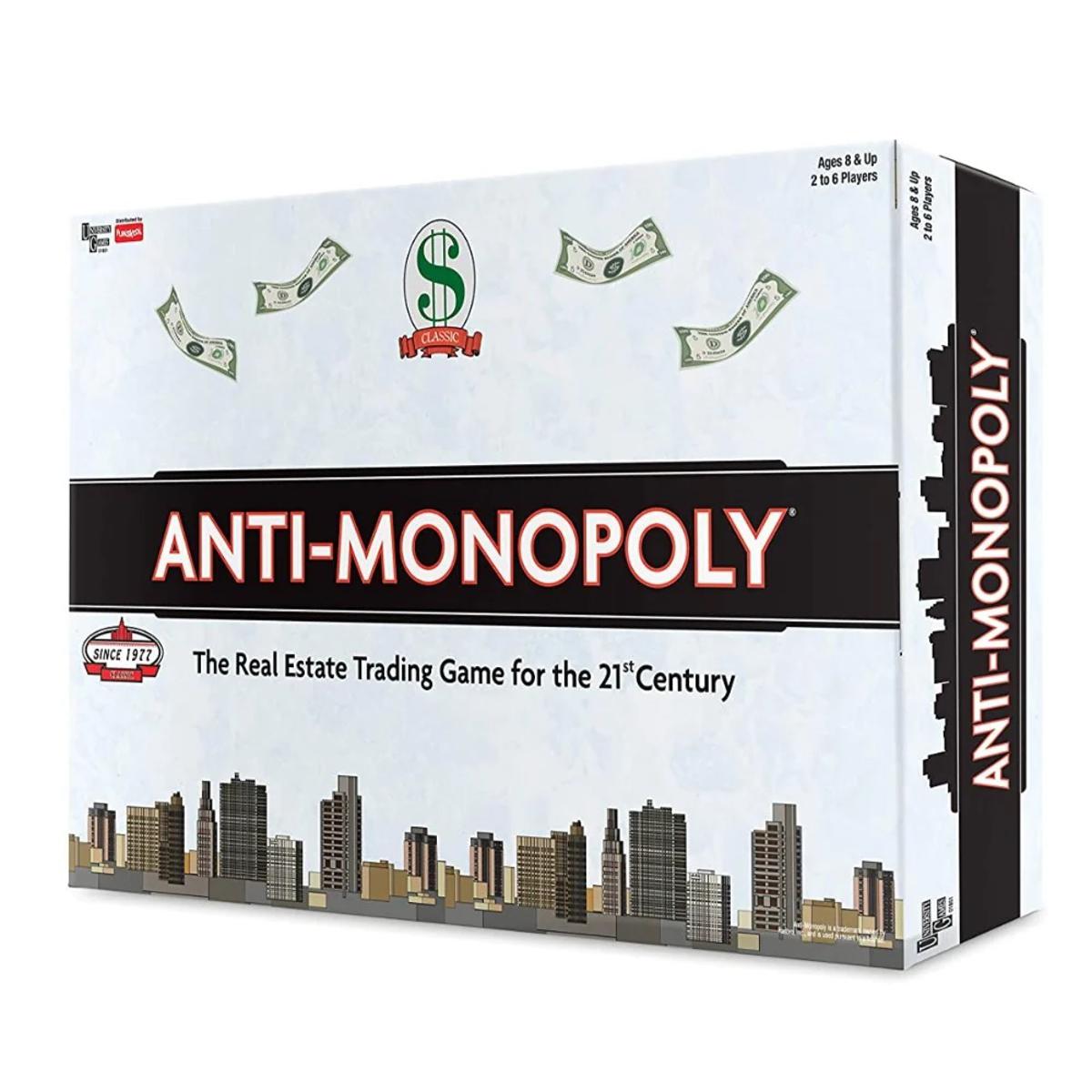 Picture of FUNSKOOL ANTI MONOPOLY Games The Classic Real Estate Trading Game Indoor and outdoor Multiplayer game