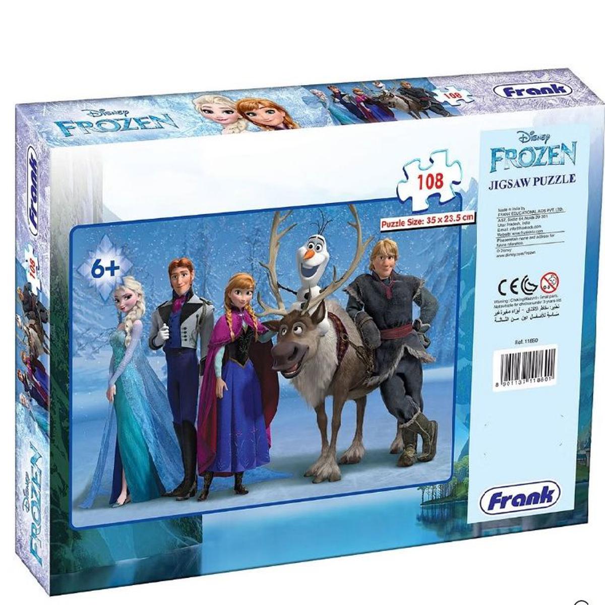 Picture of Disney Frozen Puzzle 108 Piece Jigsaw Puzzle for Kids for Age 6 Years Old and Above-11860