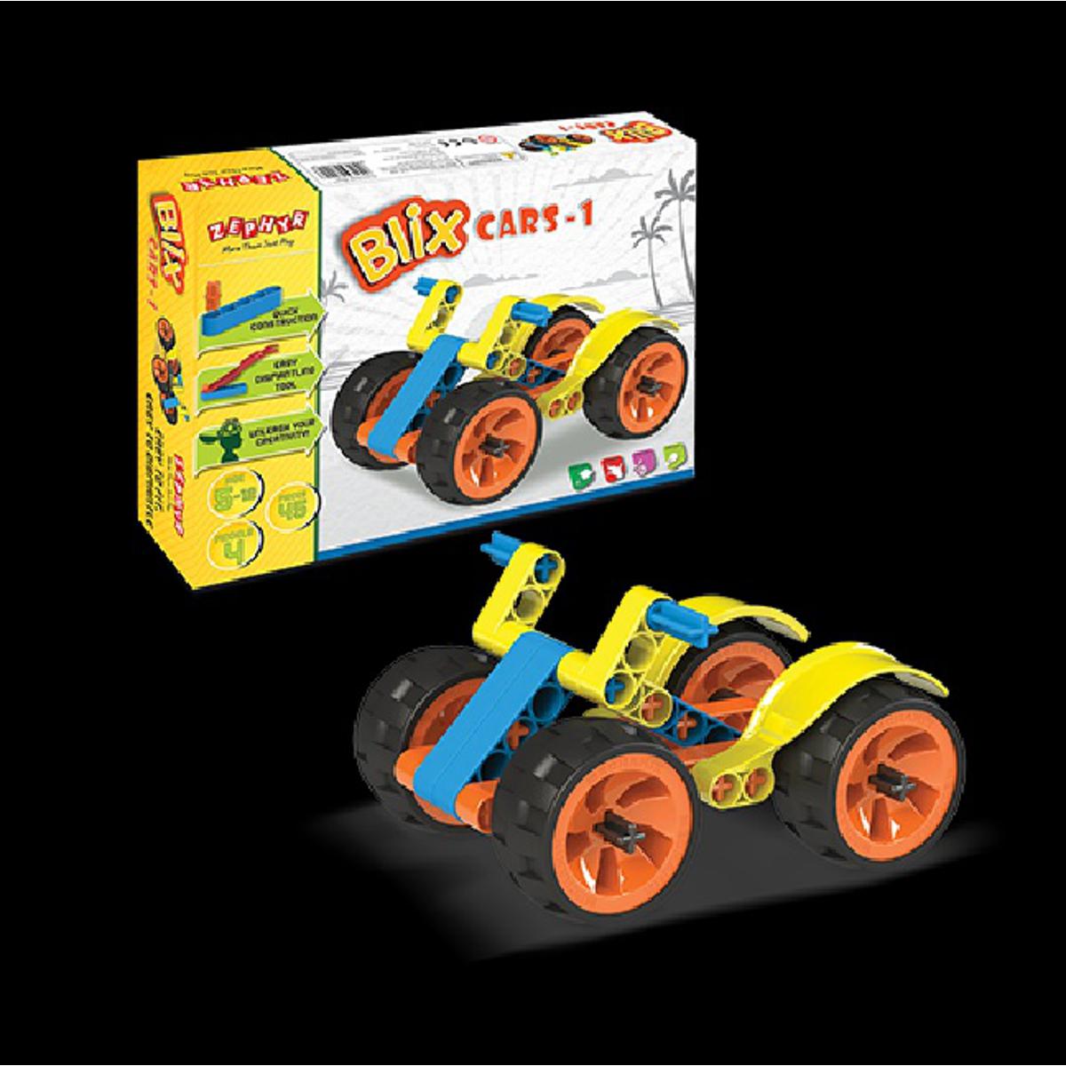 Picture of Zephyr Blix - Cars 1 block building set for kids-6001